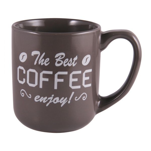 Чашка Enjoy Gray 500 мл M0420-K3954G Milika