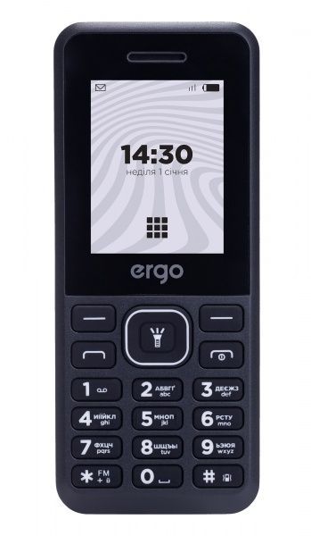 Телефон Ergo B181 black (B181 black) 