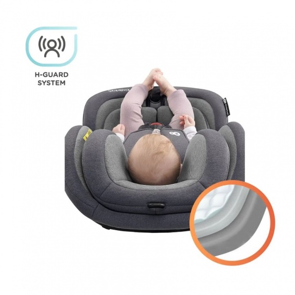 Автокресло Kinderkraft Xpedition Grey серый