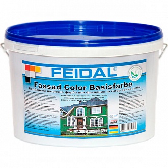 Фарба акрилова Feidal Fassaden Basisfarbe мат база під тонування 4,5л