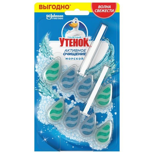 Блок Туалетный утенок Морской 2x38,6 г 