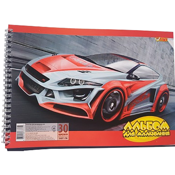 Альбом для рисования 30 листов TK-50211 Tiki