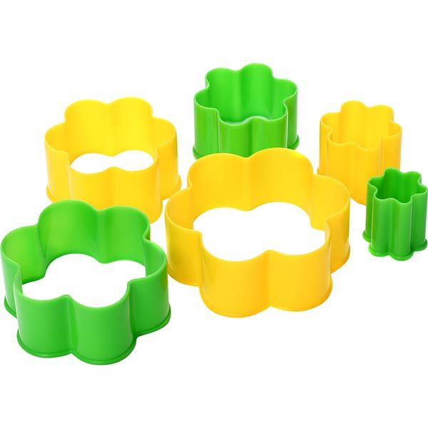 Набір форм для вирізання печива Квіти 6 шт. 684745 Zenker