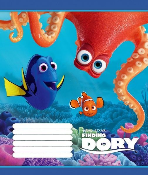 Зошит шкільний У пошуках Дорі 12 аркушів у клітинку Міцар+