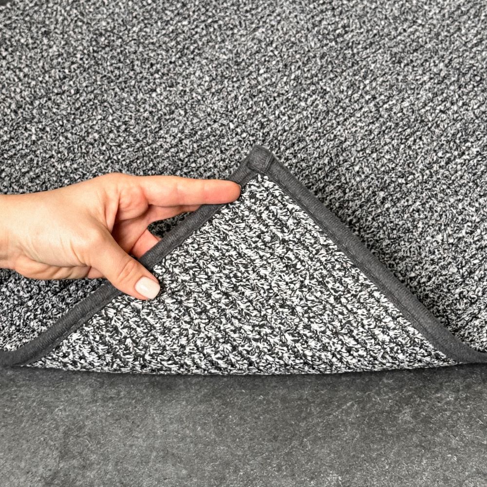 Набір килимків Dariana Standard Plus 60x50+60x100 з вирізом темно-сірий