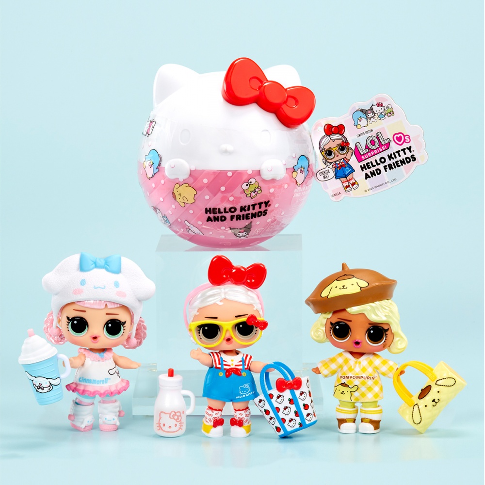 Набір з лялькою MGA Entertainment серії Loves Hello Kitty – Hello Kitty та друзі 523840