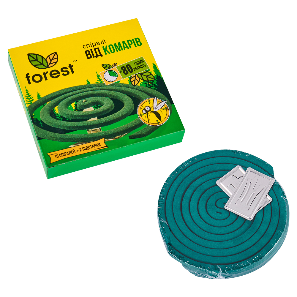 Спираль Forest от комаров, 10 шт.