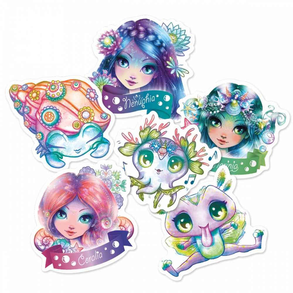 Набор виниловых наклейок Nebulous Stars Звезды Туманного мира 11460