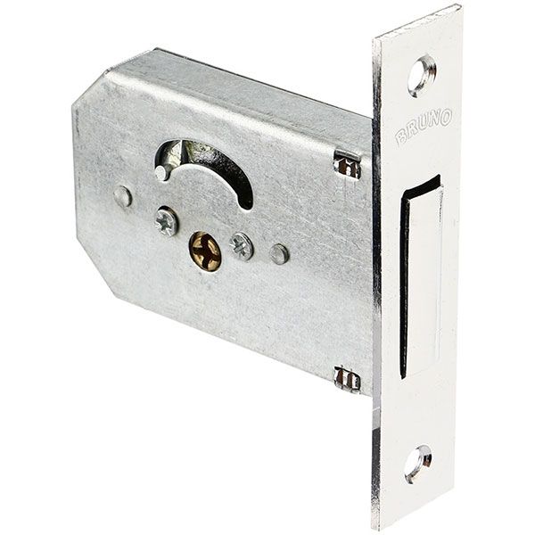 Дверний замок вхідний Bruno 156F хром