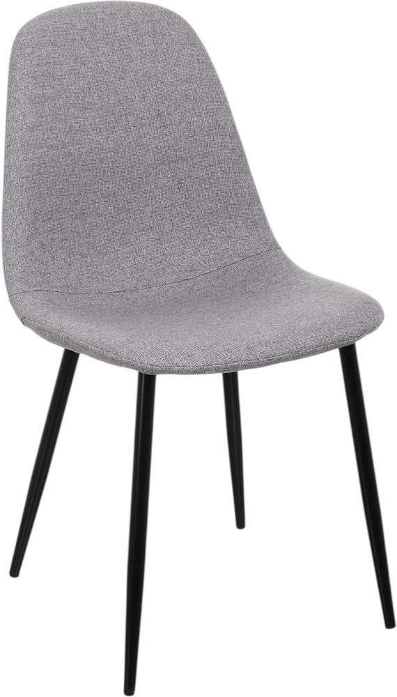 Стул обеденный Центр Меблів REED 44х51х84 см (UF862-07) светло-серый / черный
