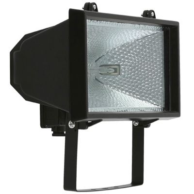 Прожектор галогеновый Ultralight 1000 Вт черный