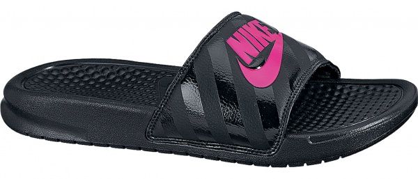 Шлепанцы Nike WMNS BENASSI JDI 343881-061 р. 7 черный