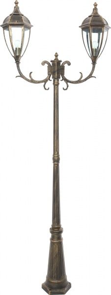 Ліхтарний стовп Інтерклас Ліма E27 60 Вт IP44 антик 8021SF/2 