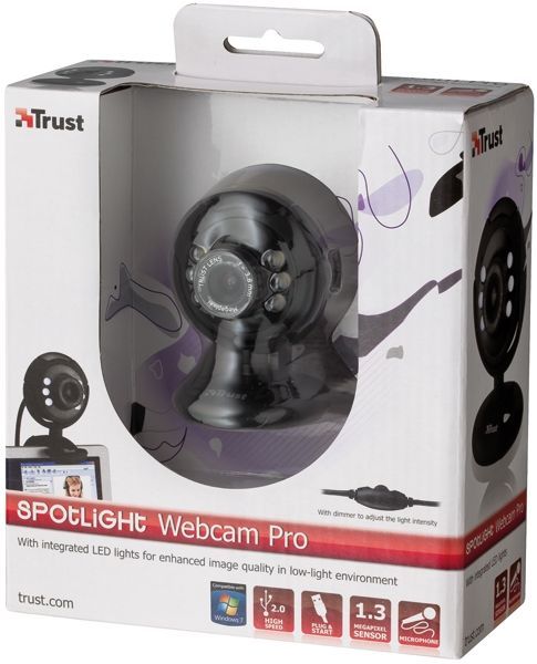 Веб-камера Trust Webcam SpotLight Pro (16428)