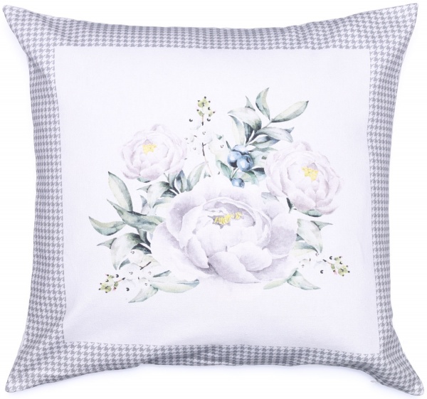 Наволочка декоративная Miracle 3D print 45x45 см фиолетовый с рисунком Banian 