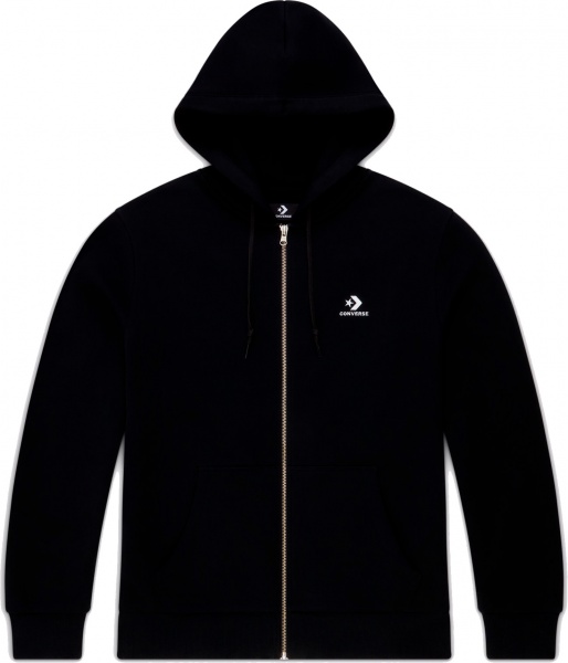 Джемпер Converse Embroidered Star Chevron Full Zip Hoodie BB 10019922-A01 р. XL черный