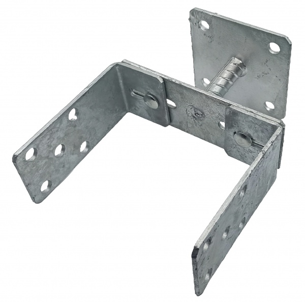 Опора колони U-подібна 0-200x136x4,0 мм 1 шт. 