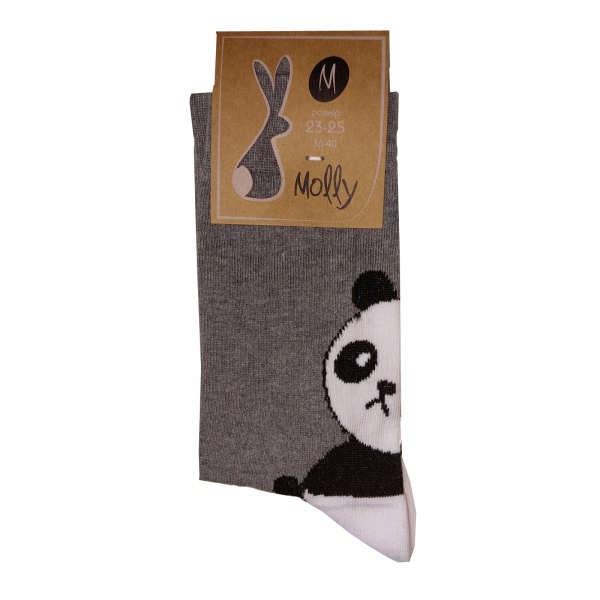 Носки женские Molly Панда р. 23 