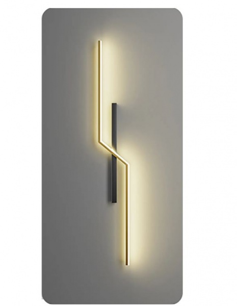 Бра Berger 1x17 Вт чорний/золото 1038-WL-17 Black & Gold 