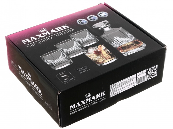 Набор для виски Lines MK-GT1113 300 мл 5 шт. Maxmark 