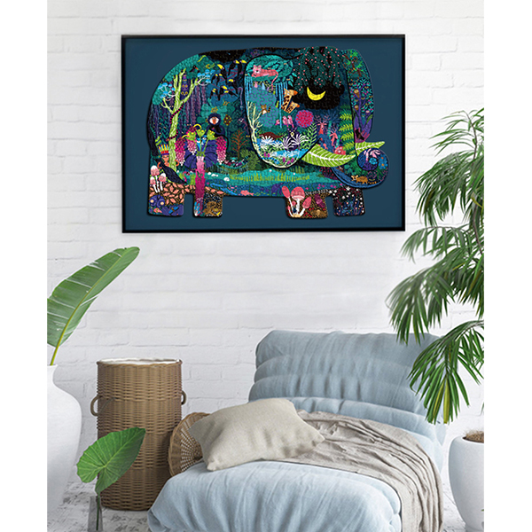 Пазл Mideer фигурный Слон 280 деталей MD3084