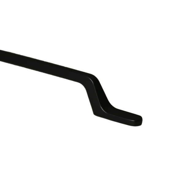 Меблева ручка скоба Kerron 128 мм S-2430-128 MBN матовий чорний