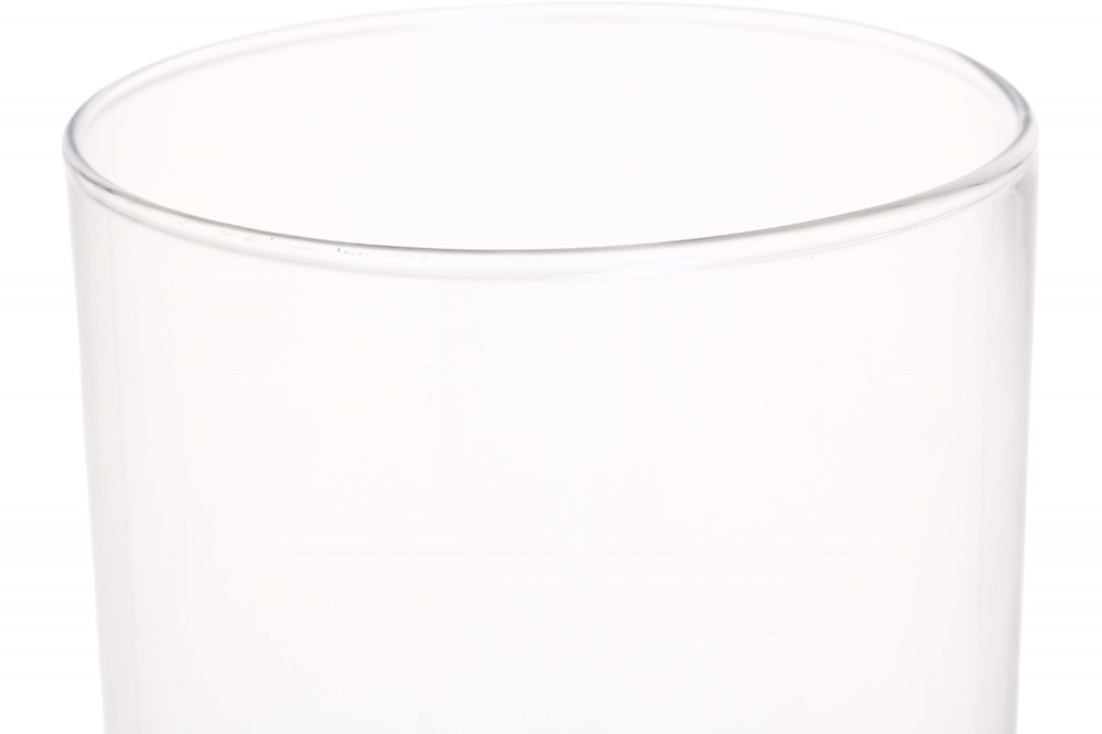 Ваза скляна Wrzesniak Glassworks циліндр 30 см прозора 17-699