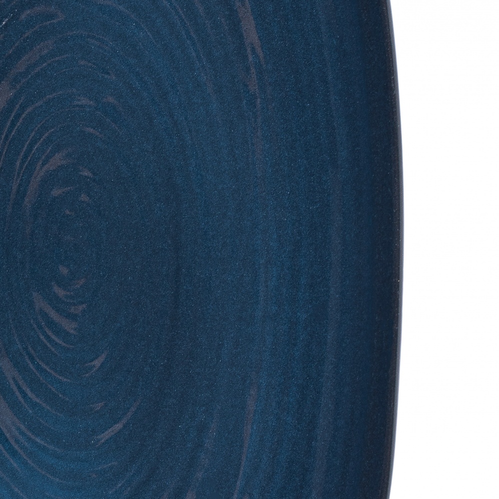 Блюдо овальне Krauff Lucerne Black&Blue 15,6х31,2 см 24-320-011