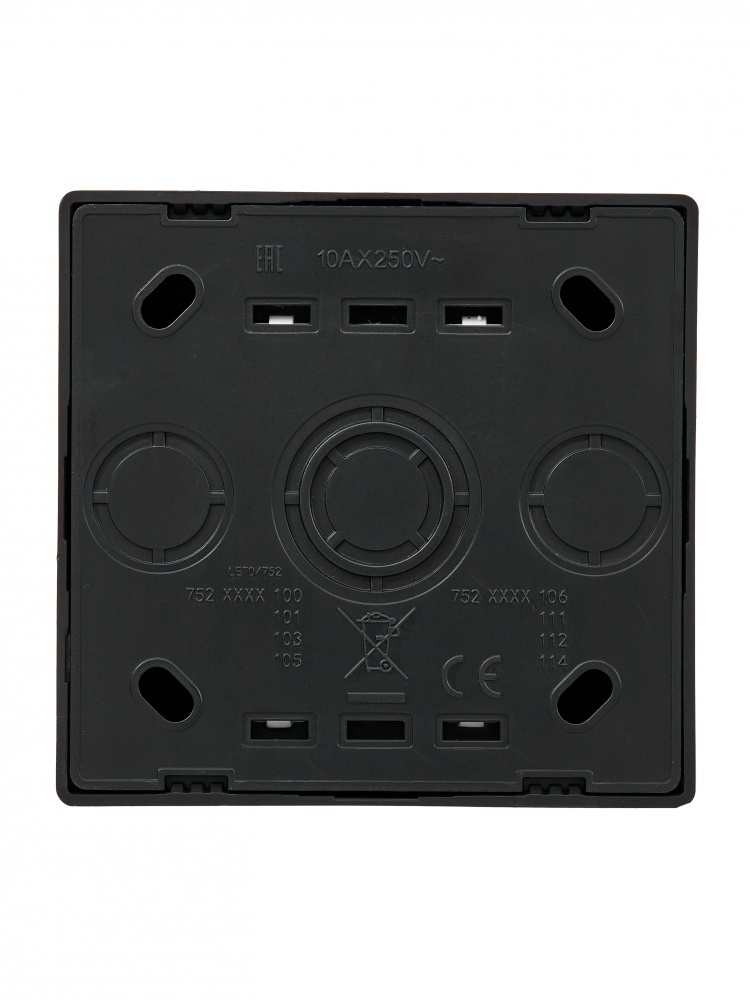 Кнопка дзвінка Lezard LETO антрацит 752-4200-103