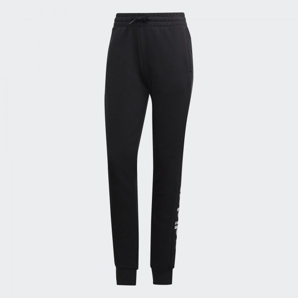 Брюки Adidas W E LIN PANT DP2398 р. 2XS черный
