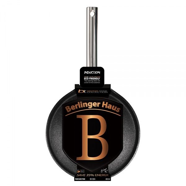 Сковорода для блинов Bronze Titan 25 см BH 1694 Berlinger