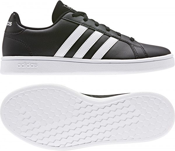 Кроссовки Adidas GRAND COURT BASE EE7482 р.UK 8,5 черный