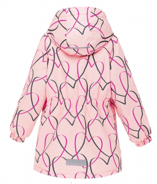 Куртка дитяча для дівчинки JOIKS р.134 рожевий EW-09 