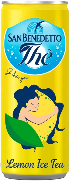 Напиток San Benedetto холодный черный чай лимон