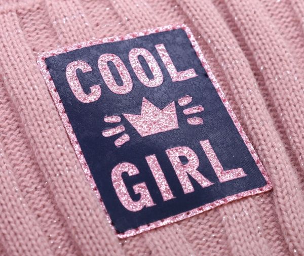 Шапочка детская для девочки Kraft+ 2560 р.52 пыльная роза 