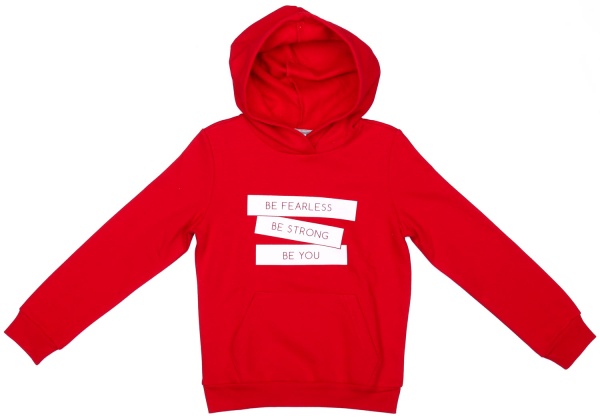 Худі унісекс Роза р.152 темно-червоний 2007091 