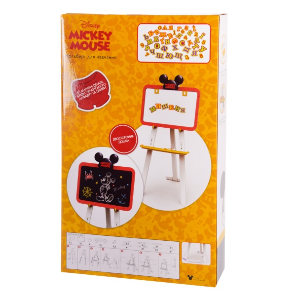 Мольберт двухсторонний Disney Mickey Mouse D-3702