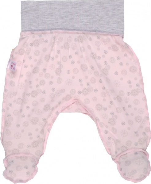 Ползунки Татошка р.74 розовый с рисунком 0306507рз 