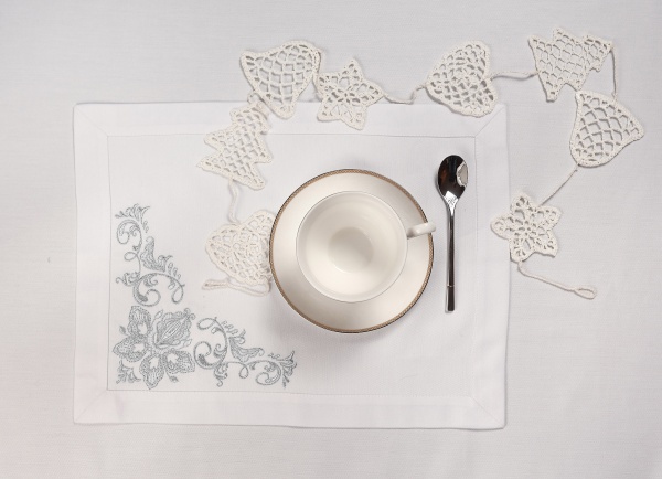 Серветка Едельвіка Сяйво 40x30 см білий 