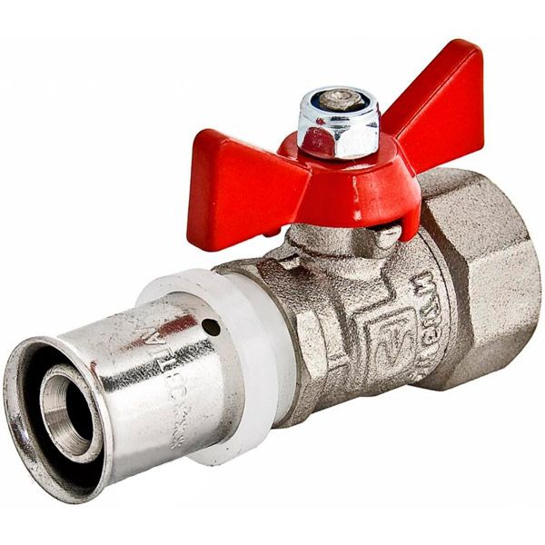 Кран шаровой Valtec под пресс 16х1/2