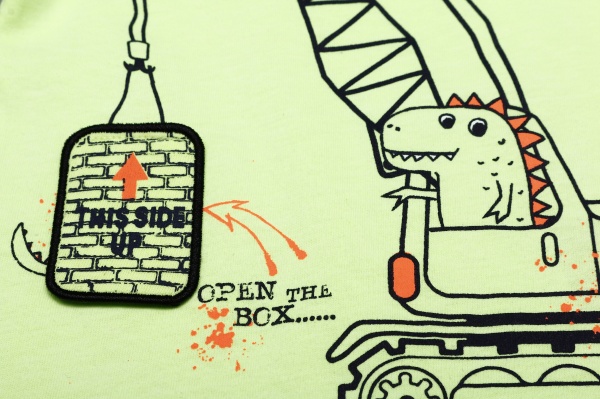 Футболка для мальчиков Blue Seven р.86 светло-зеленый 928131 X * 98 