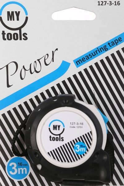 Рулетка My Tools Power 127-3-16 3 м x 16 мм