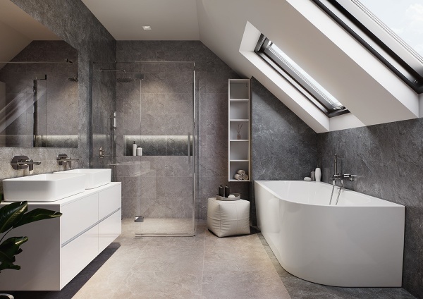 Ванна акриловая Cersanit CREA 170x82 см левосторонняя