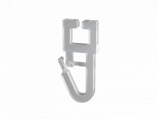 Карниз Алюсервіс с молдингом двойной укомплектованный 200 см белый 1 шт. 