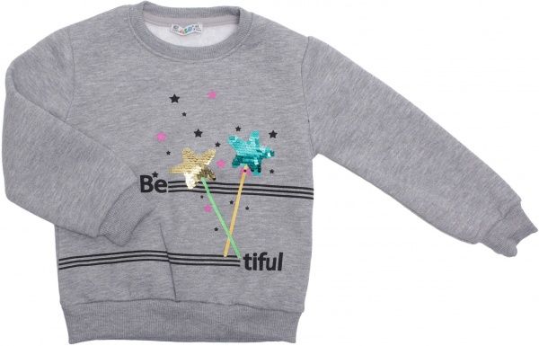 Свитшот ALG р.110 темно-серый 621445 