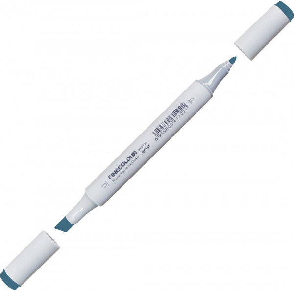 Маркер спиртовий FINECOLOUR Junior EF101-107 аквамарин 