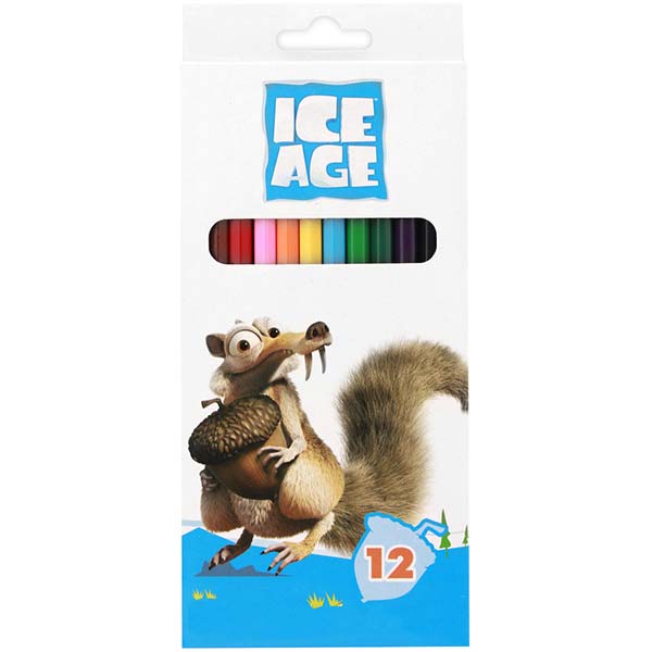Набір олівців 12 кольорів IA09101 Ice Age