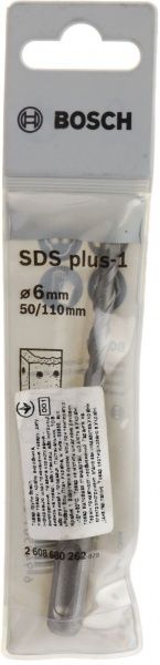 Бур Bosch 1 SDS-plus 6x110 мм 2608680262