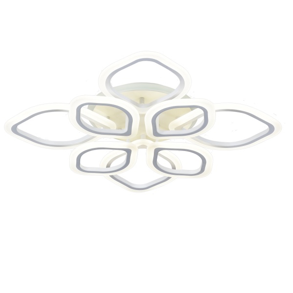 Люстра світлодіодна Victoria Lighting з пультом д/к 164 Вт білий Begonia/PL8 