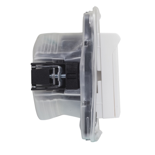 Розетка вологозахищена із заземленням Legrand NILOE STEP 863123 IP44 білий